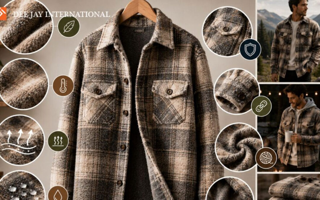 Wool Shacket Fabric Benefits.