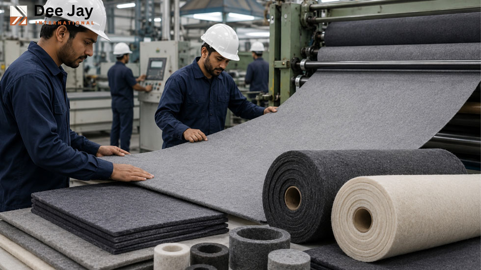 Wool Felt Manufacturer for UK Industries